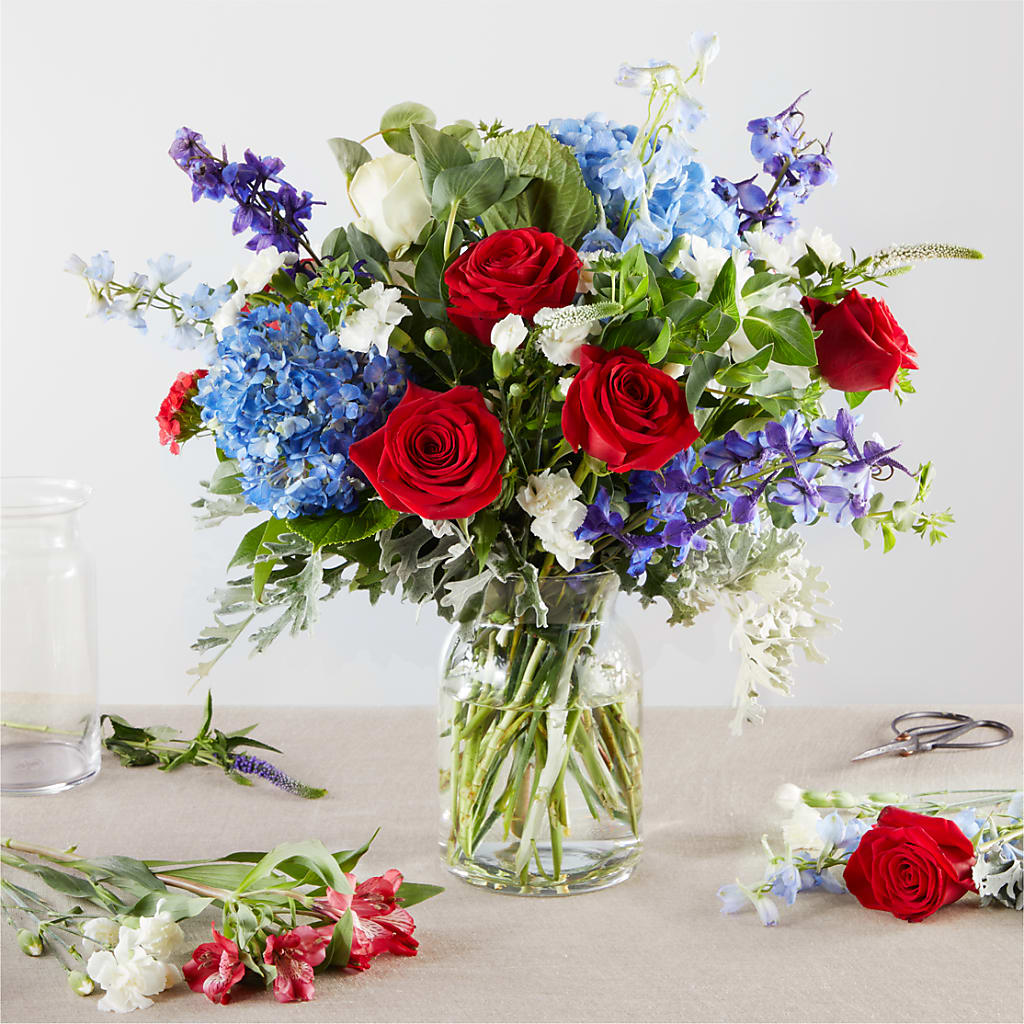 Star Spangled - A Florist Original – The Rose Boutique, San Antonio TX
