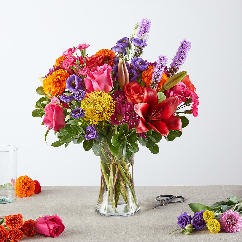 Feast of Color – A Florist Original – The Rose Boutique, San Antonio TX
