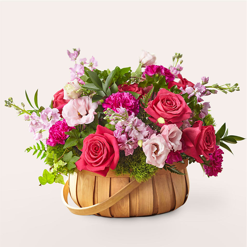 Radiance in Bloom Basket – The Rose Boutique, San Antonio TX