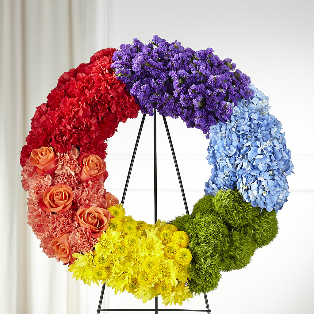 Circle of Love Wreath – The Rose Boutique, San Antonio TX