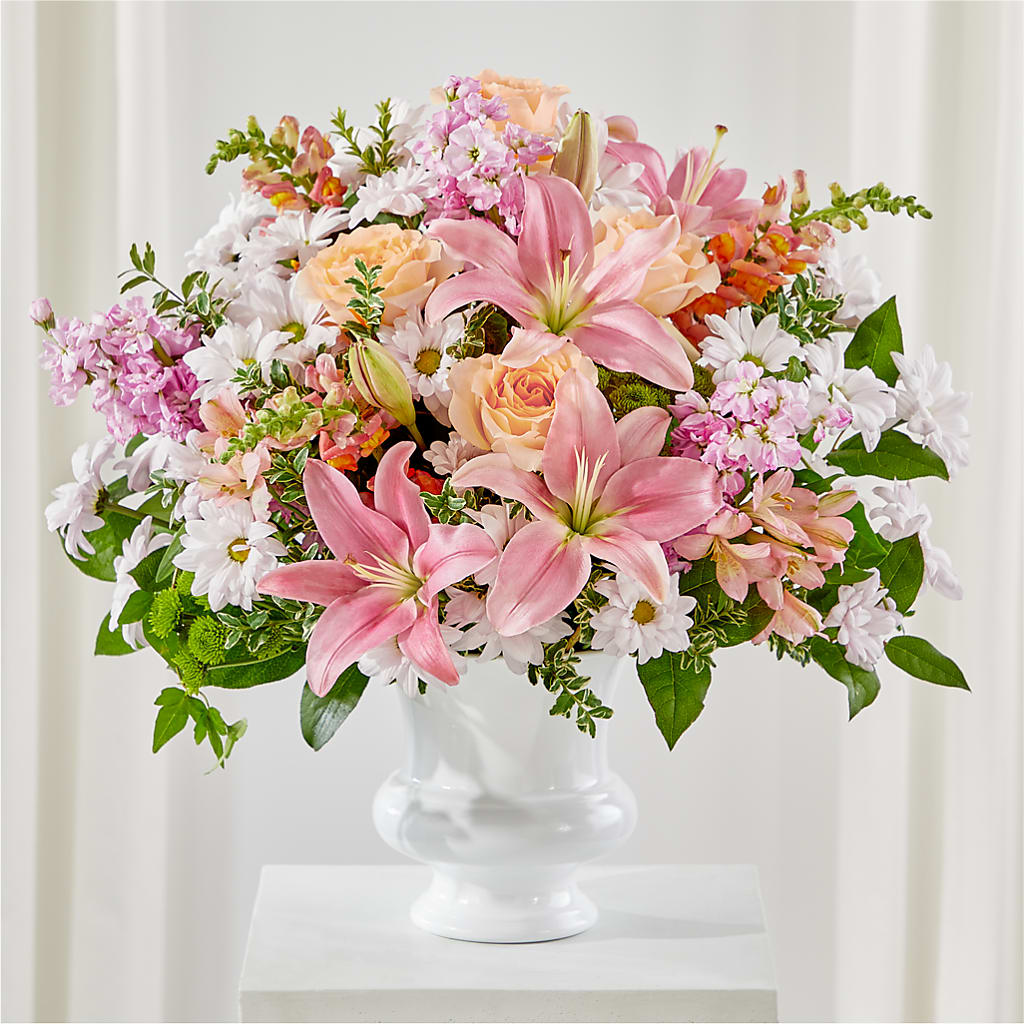 Heartfelt Gesture Urn Arrangement – The Rose Boutique, San Antonio TX