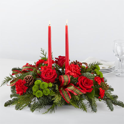 By the Candlelight Centerpiece –  The Rose Boutique, San Antonio TX