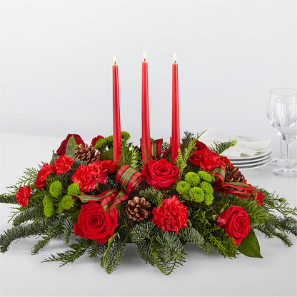 By the Candlelight Centerpiece –  The Rose Boutique, San Antonio TX
