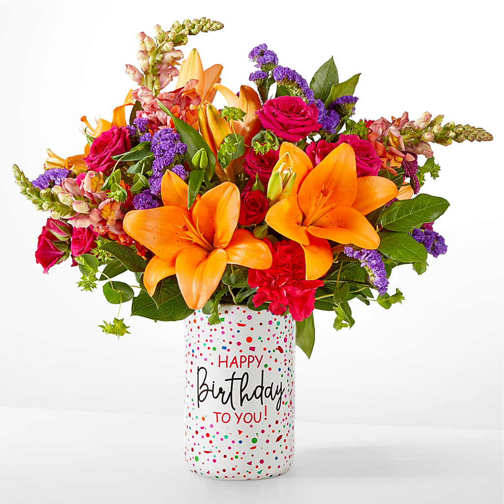 Birthday Palooza Bouquet –  The Rose Boutique, San Antonio TX