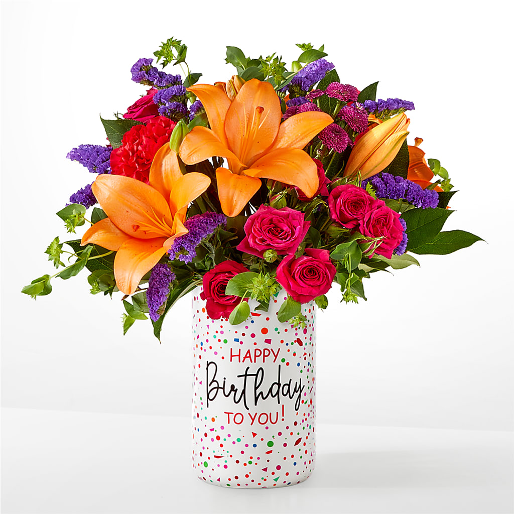 Birthday Palooza Bouquet –  The Rose Boutique, San Antonio TX