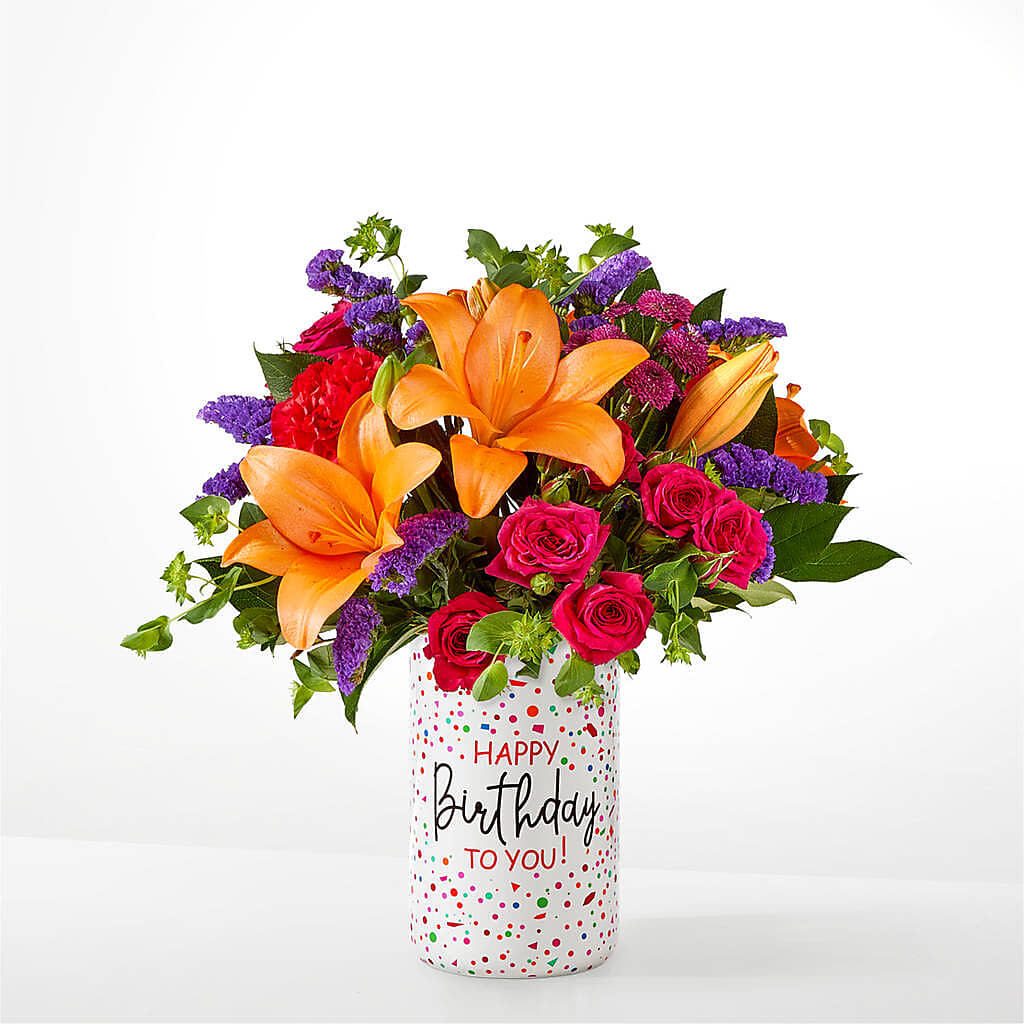 Birthday Palooza Bouquet –  The Rose Boutique, San Antonio TX