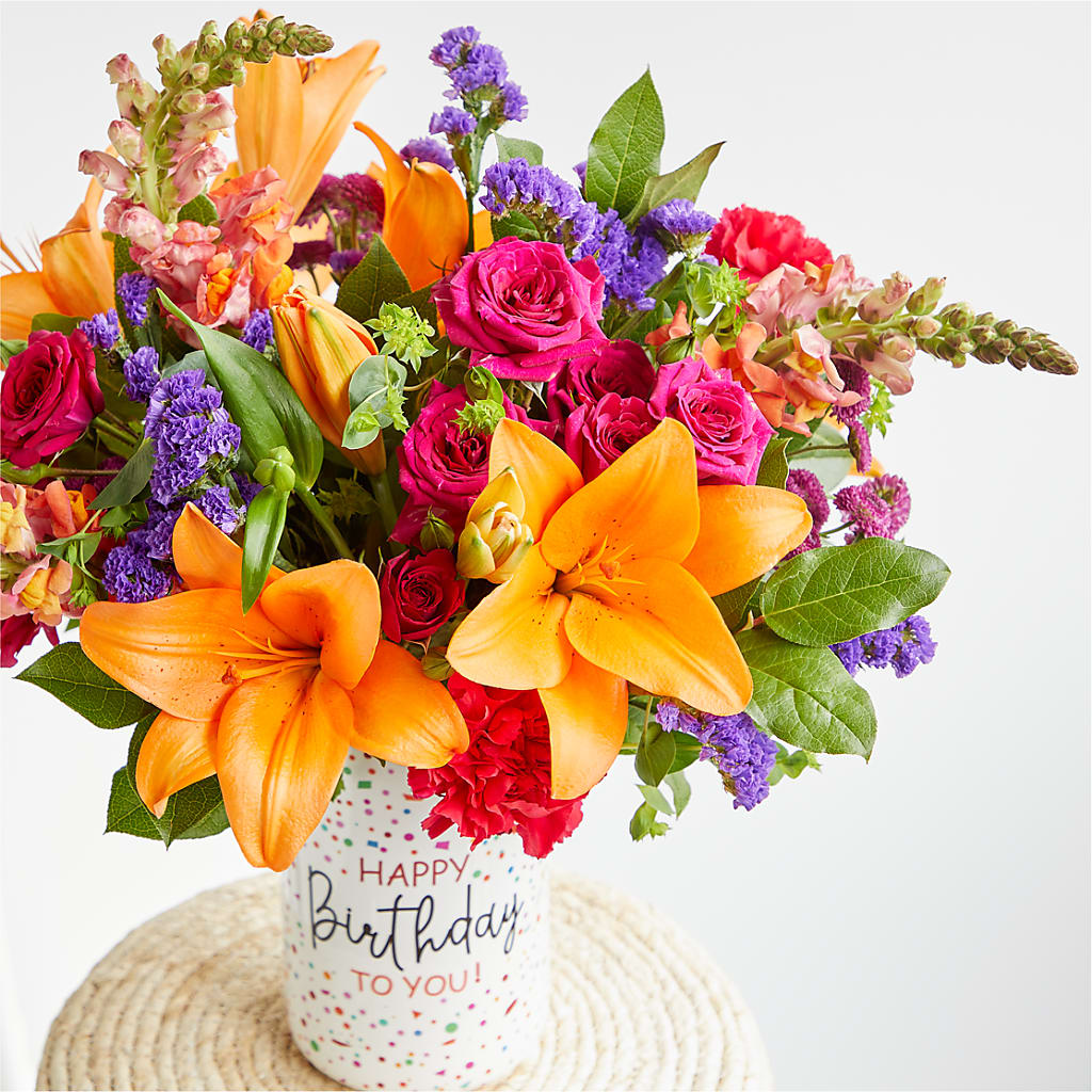 Birthday Palooza Bouquet –  The Rose Boutique, San Antonio TX