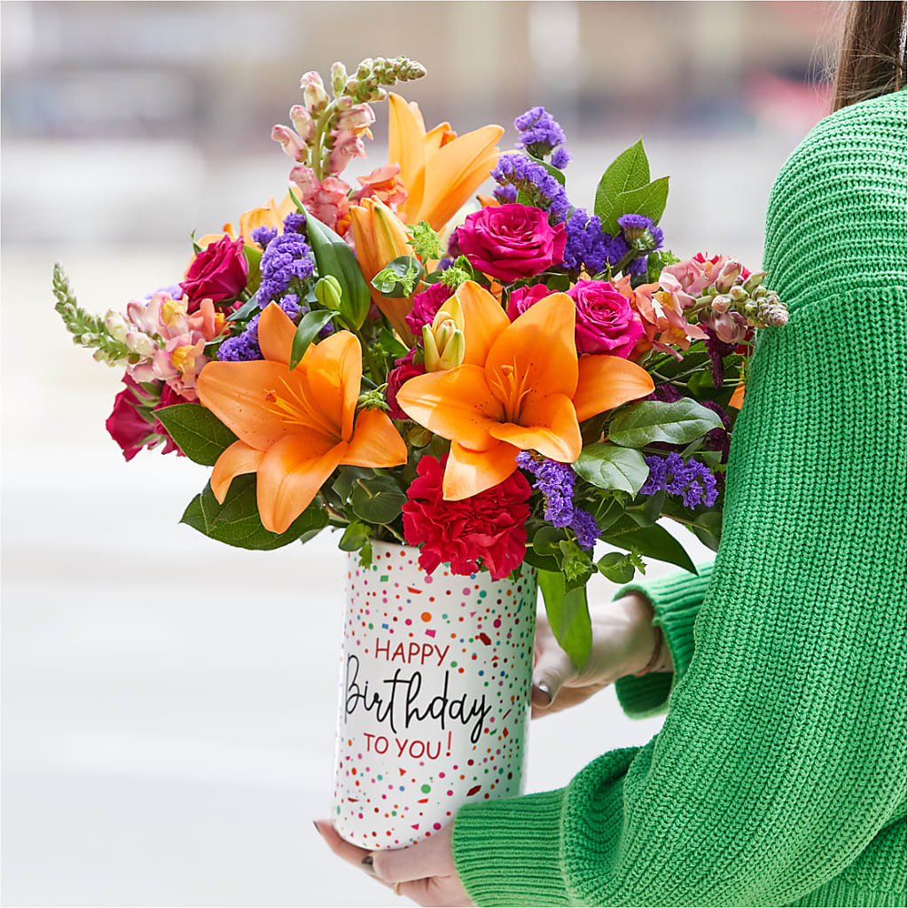 Birthday Palooza Bouquet –  The Rose Boutique, San Antonio TX