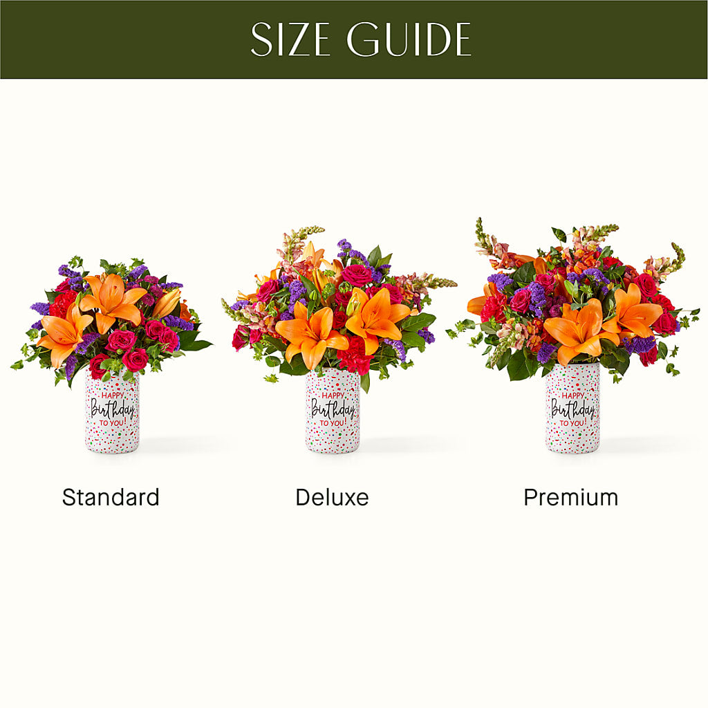 Birthday Palooza Bouquet –  The Rose Boutique, San Antonio TX