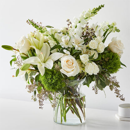 Fresh Linen Bouquet –  The Rose Boutique, San Antonio TX