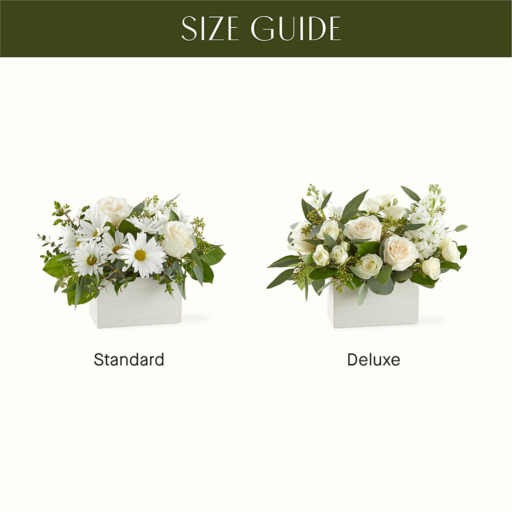 Fresh Linen Box Bouquet –  The Rose Boutique, San Antonio TX