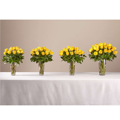 Long Stem Yellow Rose Bouquet –  The Rose Boutique, San Antonio TX