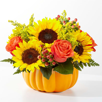 Pick of the Patch Pumpkin Bouquet –  The Rose Boutique, San Antonio TX