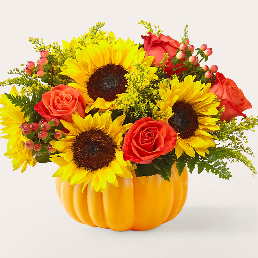 Pick of the Patch Pumpkin Bouquet –  The Rose Boutique, San Antonio TX