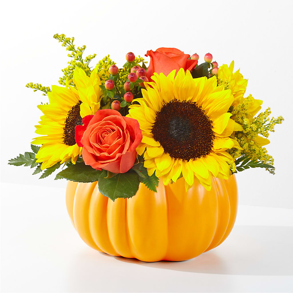 Pick of the Patch Pumpkin Bouquet –  The Rose Boutique, San Antonio TX