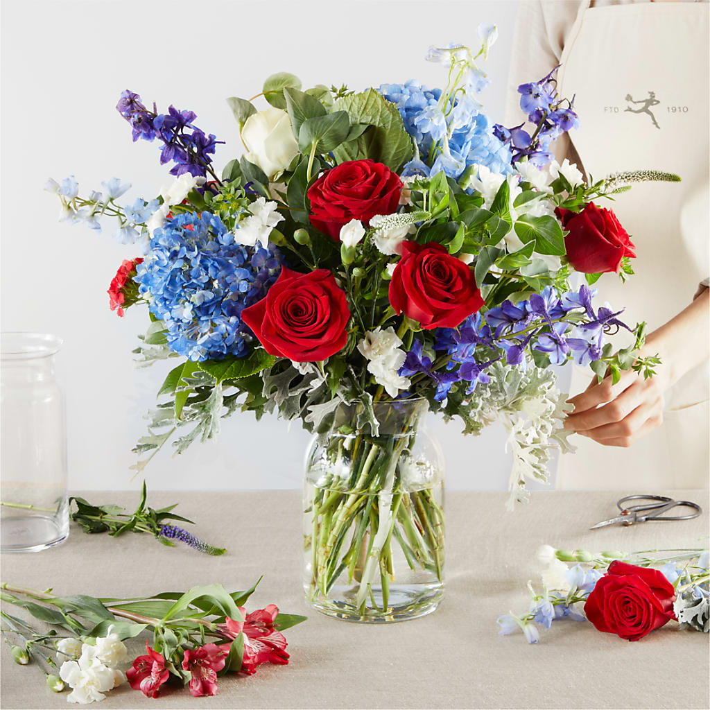 Star Spangled - A Florist Original –  The Rose Boutique, San Antonio TX