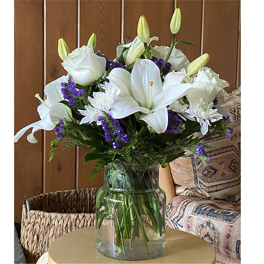 Beyond Blue Bouquet –  The Rose Boutique, San Antonio TX