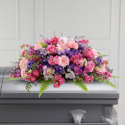 Glorious Garden Casket Spray –  The Rose Boutique, San Antonio TX