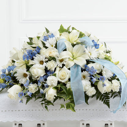 Tender Treasure Casket Spray –  The Rose Boutique, San Antonio TX