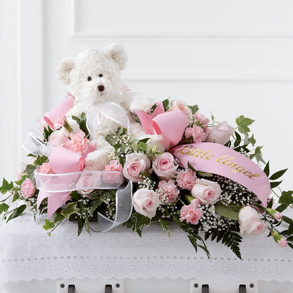 Touch of Sympathy Casket Spray –  The Rose Boutique, San Antonio TX