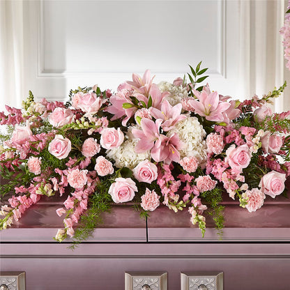 Life & Remembrance Casket Spray –  The Rose Boutique, San Antonio TX