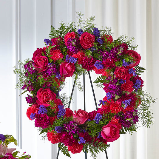 Calming Colors Wreath –  The Rose Boutique, San Antonio TX