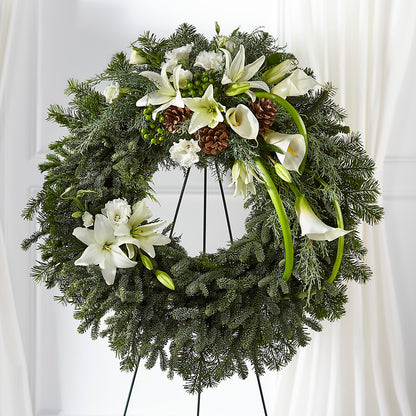 Greens of Hope Wreath –  The Rose Boutique, San Antonio TX