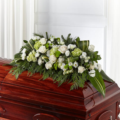 Hopeful Gesture Casket Spray –  The Rose Boutique, San Antonio TX