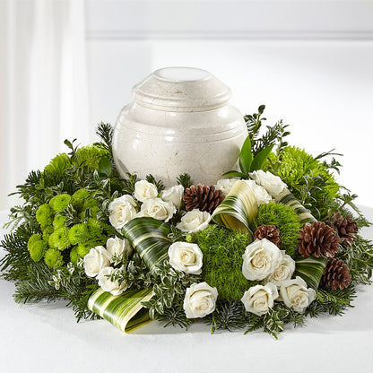 Precious Evergreen Cremation Adornment –  The Rose Boutique, San Antonio TX
