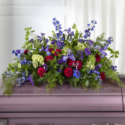 Always Treasured Casket Spray –  The Rose Boutique, San Antonio TX