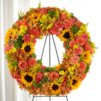 Autumnal Memories Wreath (Standard) –  The Rose Boutique, San Antonio TX