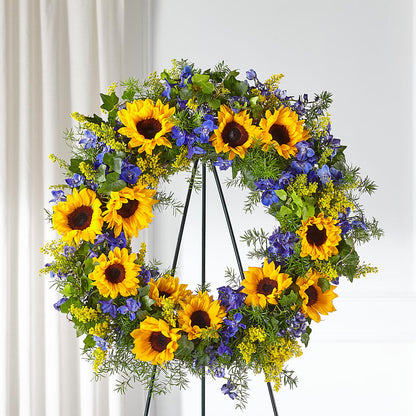 Bright Rays Wreath –  The Rose Boutique, San Antonio TX