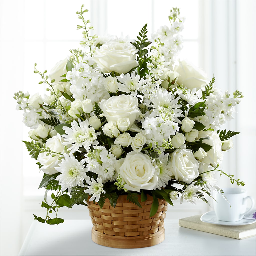 Heartfelt Condolences Arrangement –  The Rose Boutique, San Antonio TX
