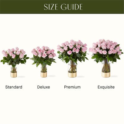 Picture Perfect Pink Rose Bouquet –  The Rose Boutique, San Antonio TX