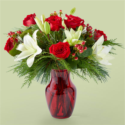 Evergreen Delight Bouquet –  The Rose Boutique, San Antonio TX