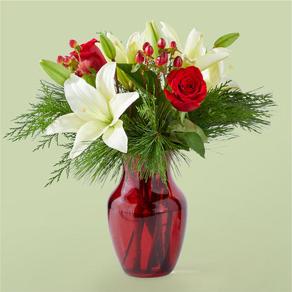 Evergreen Delight Bouquet –  The Rose Boutique, San Antonio TX